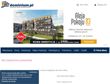 Tablet Screenshot of glob.dominium.pl