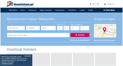 Desktop Screenshot of bocianie-gniazdo.dominium.pl
