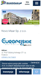 Mobile Screenshot of osiedle-europejskie.dominium.pl