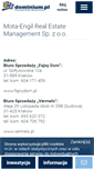 Mobile Screenshot of mota-engil.dominium.pl