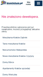 Mobile Screenshot of m3partner.dominium.pl