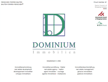 Tablet Screenshot of dominium.info