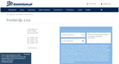 Desktop Screenshot of fronton.dominium.pl