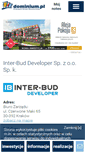 Mobile Screenshot of inter-bud.dominium.pl
